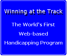 Horse Racing Online Handicapping