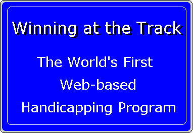 Winning at the Track Handicapping Software